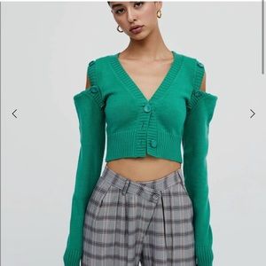 For love and lemons Joan Cropped Cardigan